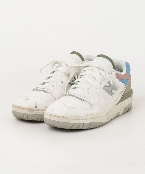 New Balance（ニューバランス） ローカットスニーカー 23.5cm ホワイト