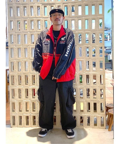 niko and…（ニコアンド） ナイロンブルゾン「HONDAコラボ」 LARGE