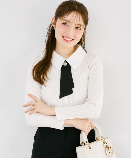 tocco closet（トッコ クローゼット） ニット セーター 2WAY