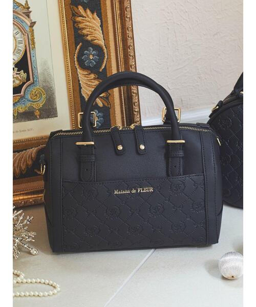 「Maison de FLEUR」 2WAYバッグ FREE ワインレッド レディースの画像