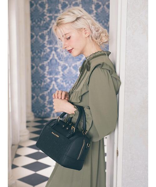 「Maison de FLEUR」 2WAYバッグ FREE ワインレッド レディースの画像