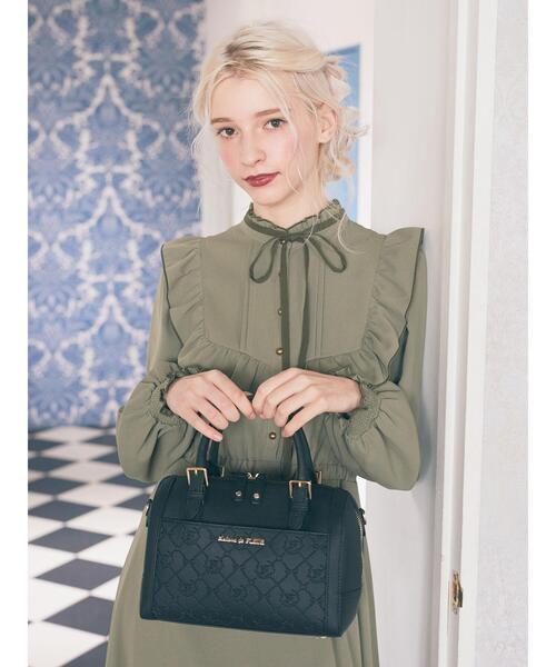 「Maison de FLEUR」 2WAYバッグ FREE ワインレッド レディースの画像