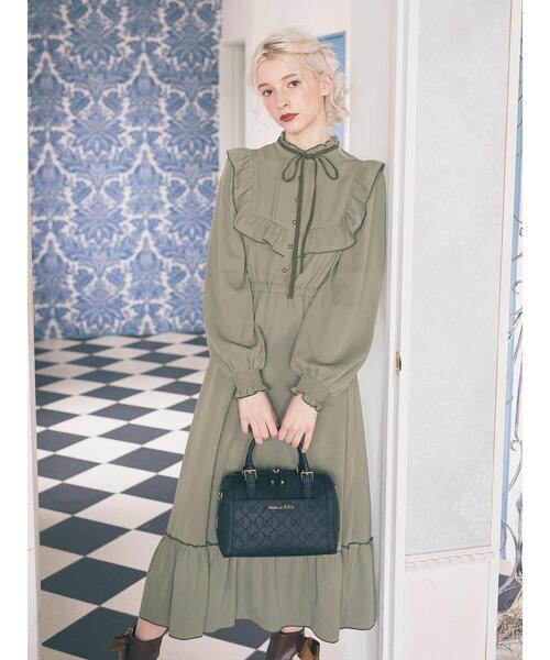「Maison de FLEUR」 2WAYバッグ FREE ワインレッド レディースの画像