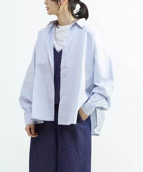 CONVERSE TOKYO ブラウス シャツ STAR LACE OVERSIZED SHIRT