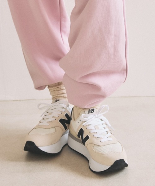 New Balance（ニューバランス） ローカットスニーカー 24.0cm ライト