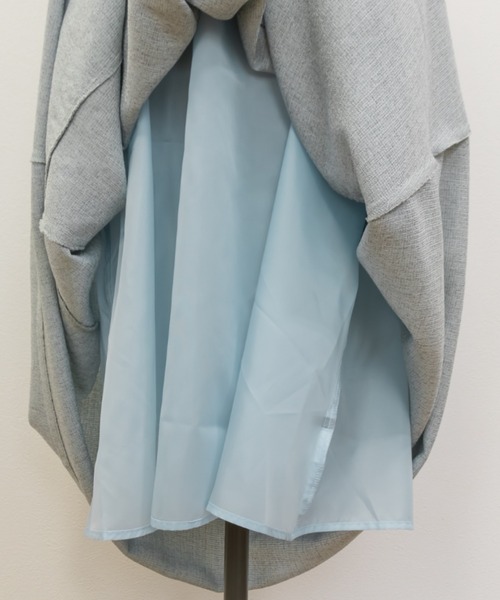 「CLETTE」 サロペットスカート 3L ラベンダー レディース_画像4