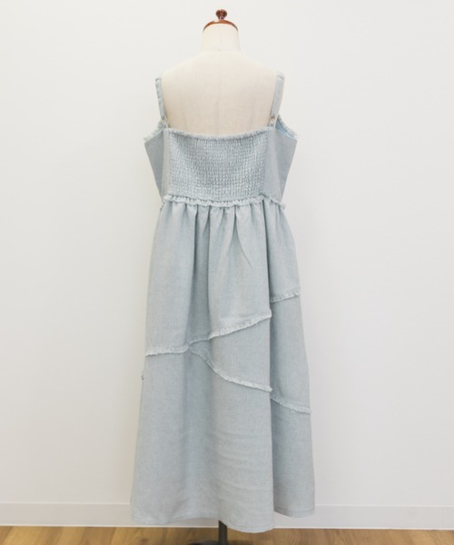 「CLETTE」 サロペットスカート 3L ラベンダー レディース_画像7