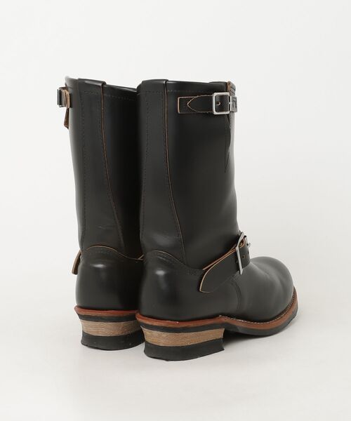 y*u様 メンズ ブラック エンジニアブーツ RED WING SHOES（レッドウィング） 「RED WING」 エンジニアブーツ