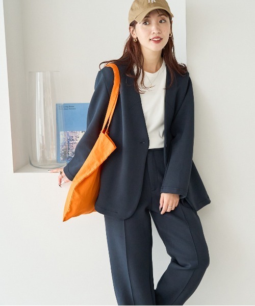 「FREAK'S STORE」 セットアップ MEDIUM ネイビー レディース