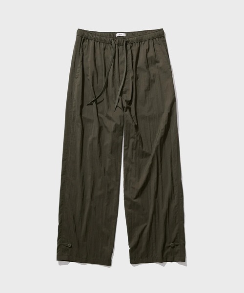 ATON（エイトン） パンツ 「ATON / エイトン」MAT AIRLY NYLON WIDE