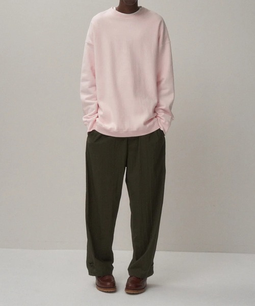 ATON（エイトン） パンツ 「ATON / エイトン」MAT AIRLY NYLON WIDE