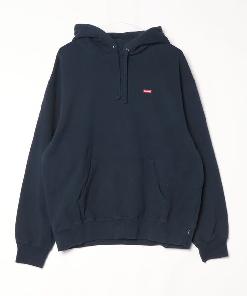 Supreme Small Box ジップパーカー スウェット ブルー Mサイズ Supreme（シュプリーム） Small Box プルオーバーパーカー M ネイビー