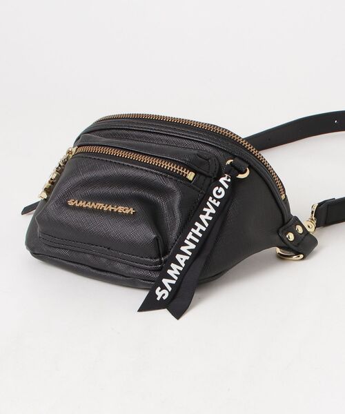 「SAMANTHAVEGA」 ウエストバッグ ONE SIZE ブラック レディース_画像3