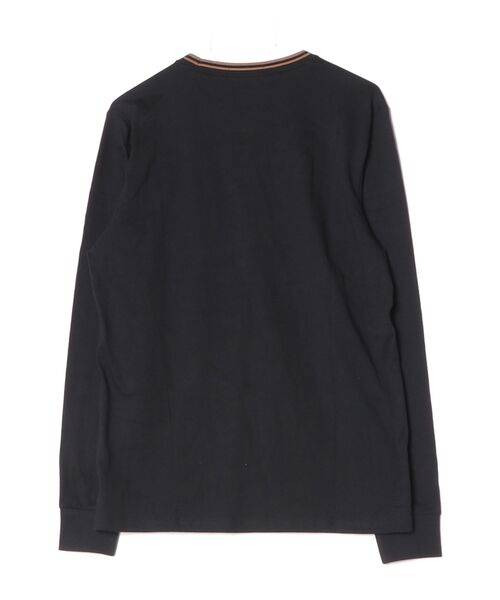 ✨٩( ᐛ )و ✨FRED PERRY ブラック 長袖カットソー M FRED PERRY（フレッドペリー） 長袖カットソー M ブラック レディース