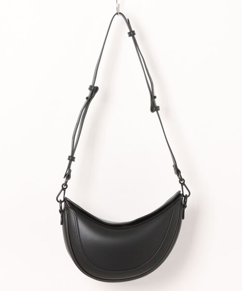 「CHARLES & KEITH」 ショルダーバッグ S ダークブラック レディース_画像8