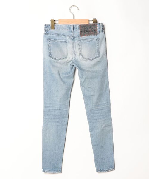 「R.H. Vintage」 スキニーデニムパンツ 23 ブルー レディース_画像2