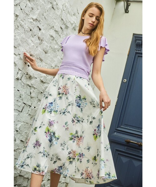 TOCCA（トッカ） スカート HYDRANGEA PRISM スカート : ZOZOTOWN Yahoo