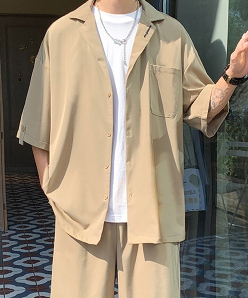 KELVIN セットアップ Relax Open Collar Set Up リラックスオープン