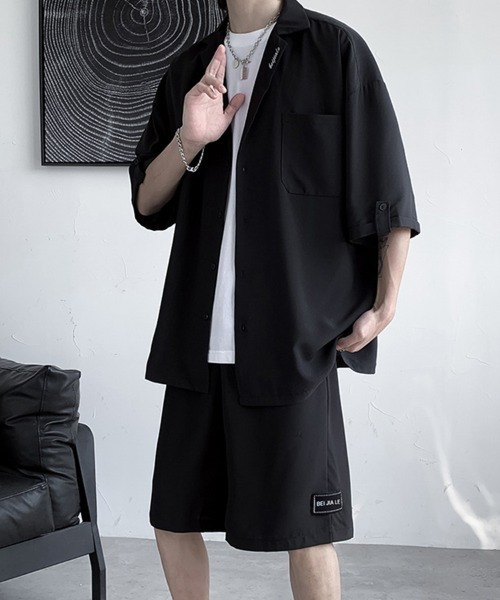 KELVIN セットアップ Relax Open Collar Set Up リラックスオープン