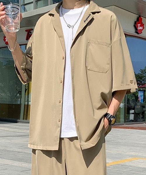 KELVIN セットアップ Relax Open Collar Set Up リラックスオープン