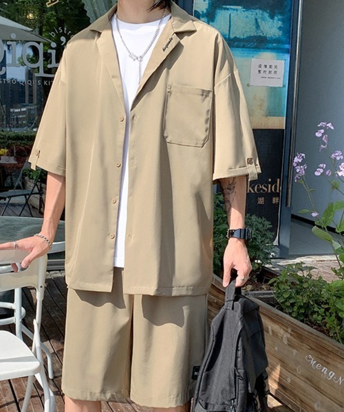 KELVIN セットアップ Relax Open Collar Set Up リラックスオープン
