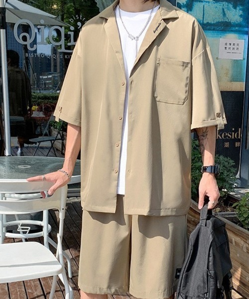 KELVIN セットアップ Relax Open Collar Set Up リラックスオープン