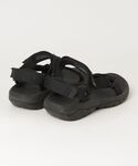 「Teva」 フラットサンダル 24cm ブラ...の詳細画像1