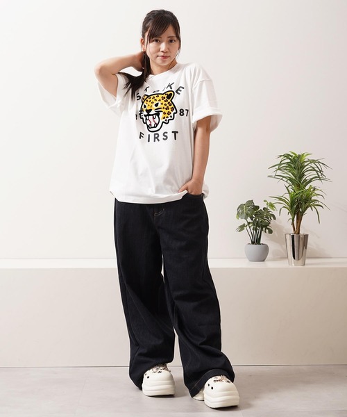 tシャツ アニマルフロッキー プリント Tシャツ / Animal Frocky Print