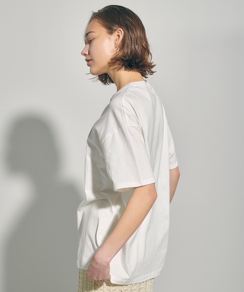 「PUBLIC TOKYO」 半袖Tシャツ FREE オレンジ レディース_画像5