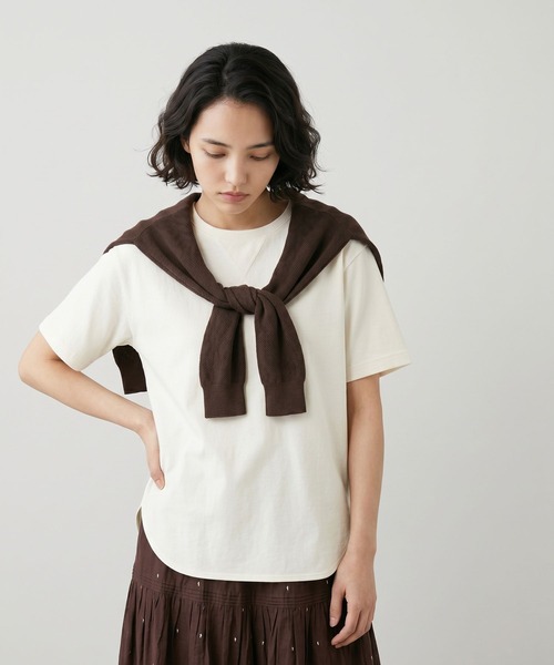 tシャツ 半袖 ジョーゼットプルオーバー半袖/658165 レディース | GLOBAL WORK