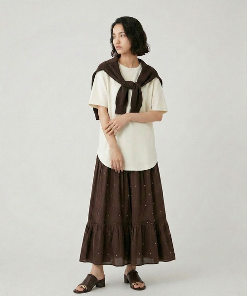 tシャツ 半袖 ジョーゼットプルオーバー半袖/658165 レディース | GLOBAL WORK | 04