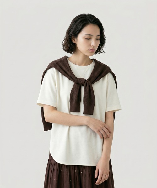 tシャツ 半袖 ジョーゼットプルオーバー半袖/658165 レディース | GLOBAL WORK | 06