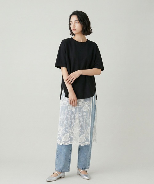 tシャツ 半袖 ジョーゼットプルオーバー半袖/658165 レディース | GLOBAL WORK | 09