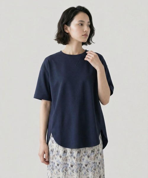 tシャツ 半袖 ジョーゼットプルオーバー半袖/658165 レディース | GLOBAL WORK | 21