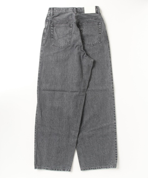 「CINOH」 デニムパンツ 27 グレー レディース_画像5
