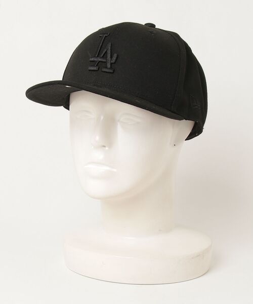 New Era ベースボールキャップ 7 1/2 NEW ERA（ニューエラ） キャップ 7 1/2 ブラック×ブラック メンズ