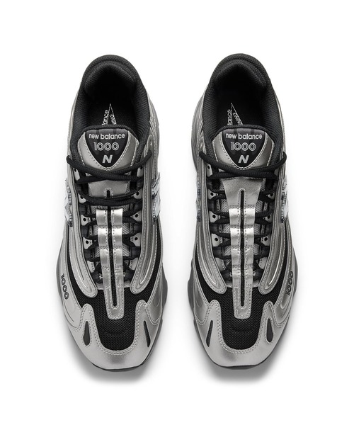 「New Balance」 ローカットスニーカー 28.5cm シルバー メンズ_画像2