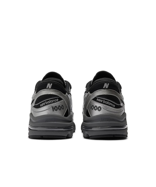 「New Balance」 ローカットスニーカー 28.5cm シルバー メンズ_画像4