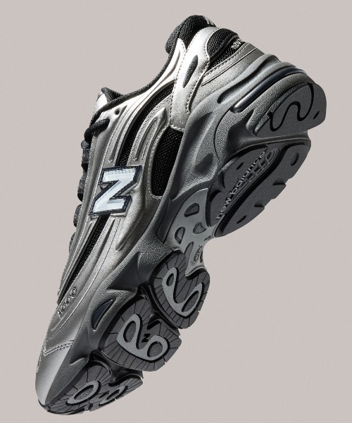 「New Balance」 ローカットスニーカー 28.5cm シルバー メンズ_画像9