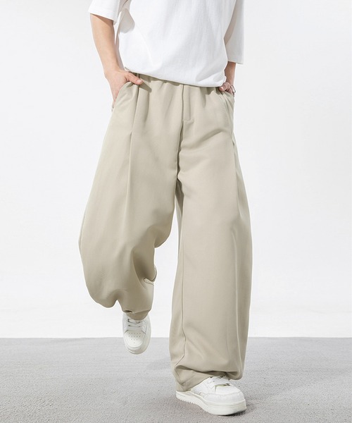 「JOHNNY WOLF」 スラックス M ブラック メンズ_画像5