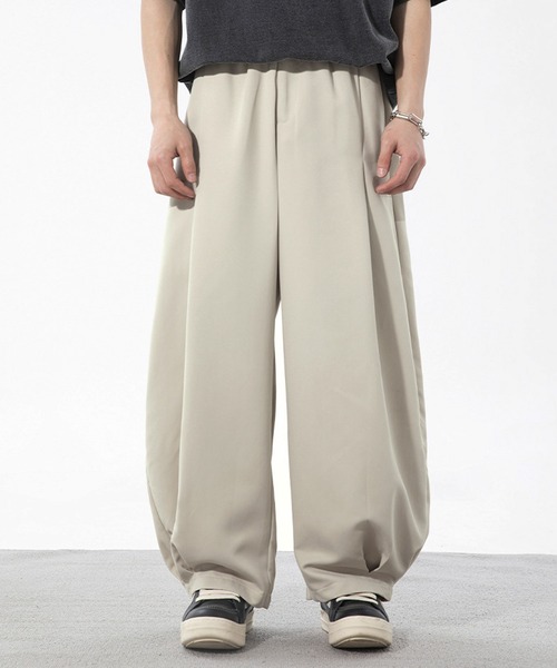 「JOHNNY WOLF」 スラックス M ブラック メンズ_画像6
