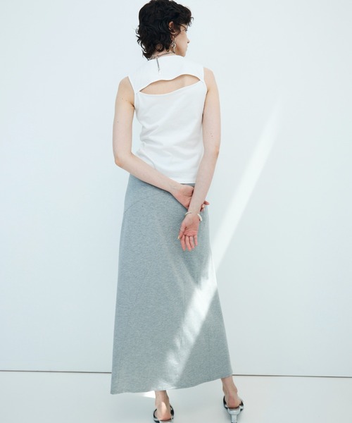 JOSE MOON（ジョゼムーン） ロング スカート 「SIGNATURE PIN」DRAPE
