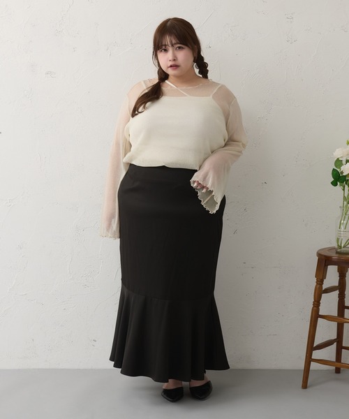「Louiosy」 長袖カットソー X-LARGE ブラック系その他 レディース_画像4