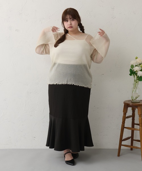 「Louiosy」 長袖カットソー X-LARGE ブラック系その他 レディース_画像5