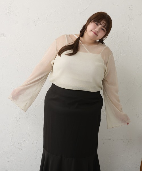 「Louiosy」 長袖カットソー X-LARGE ブラック系その他 レディース_画像8