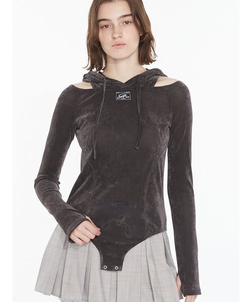 SORIN（ソリン） tシャツ Flocky Hoodie Bodysuit / フロッキー