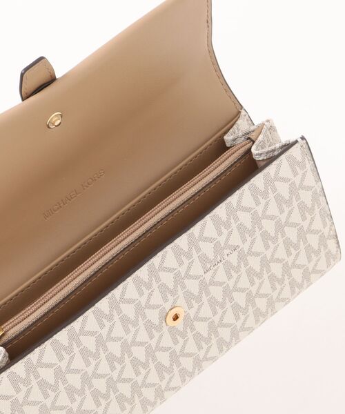 マイケルコース 長財布 ゼブラプリント カーフヘア コンチネンタルウォレット MICHAEL KORS（マイケルコース） 財布 GREENWICH フラップ