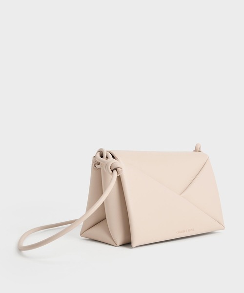 「CHARLES & KEITH」 ショルダーバッグ S ダークブラック レディース_画像4