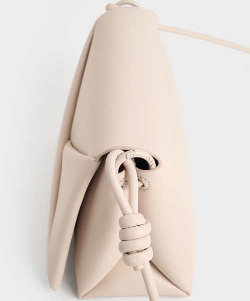 「CHARLES & KEITH」 ショルダーバッグ S ダークブラック レディース_画像6