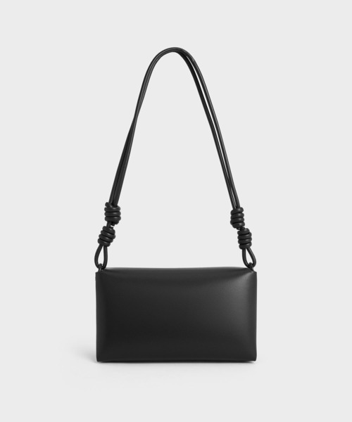 「CHARLES & KEITH」 ショルダーバッグ S ダークブラック レディース_画像9